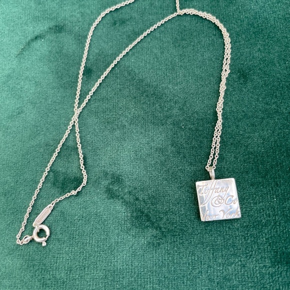 Tiffany &. Co Necklace with square pendant - Picture 5 of 7
